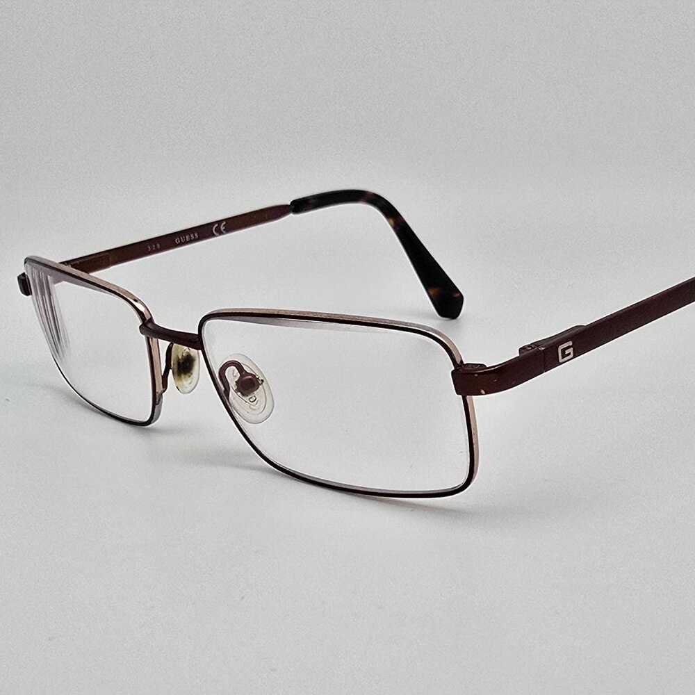 Guess Gu1970 049 Brown Rectangular Eyeglasses Fra… - image 3